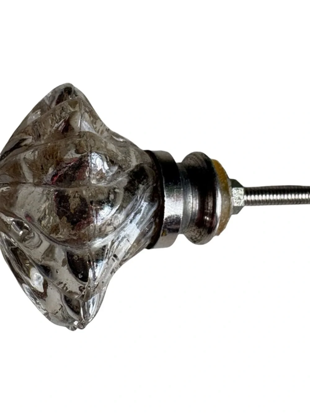 ANTHROPOLOGIE Silver Mirrored Knob